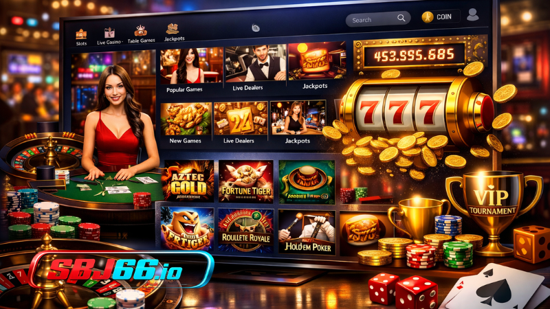 Gaming experience and interface on SBJ66